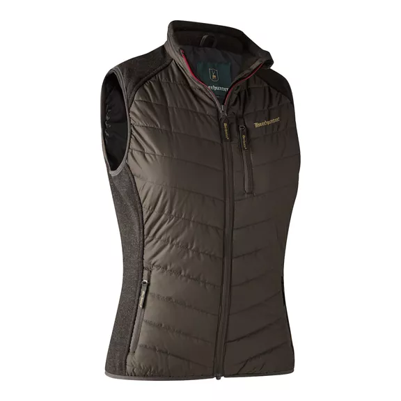 Deerhunter Caroline Padded női steppelt mellény, Brown Leaf, 44