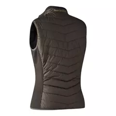 Deerhunter Caroline Padded női steppelt mellény, Brown Leaf, 44