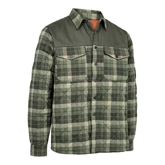 Deerhunter Elbert Padded férfi ing, Green check, XXL