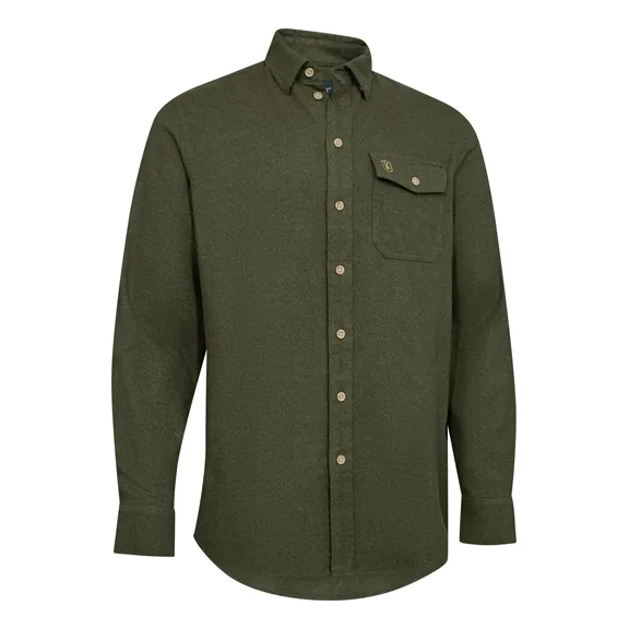 Deerhunter Evan férfi hosszú ujjú ing, forest green, 47/48