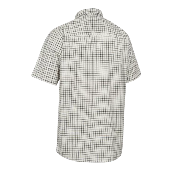 Deerhunter Gavin rövid ujjú férfi ing, Beige Check, 39/40