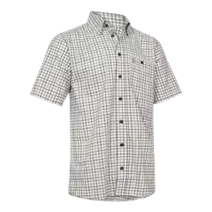 Deerhunter Gavin rövid ujjú férfi ing, Beige Check, 49/50