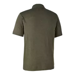 Deerhunter Gunnar galléros póló, Adventure Green Melange, 3XL