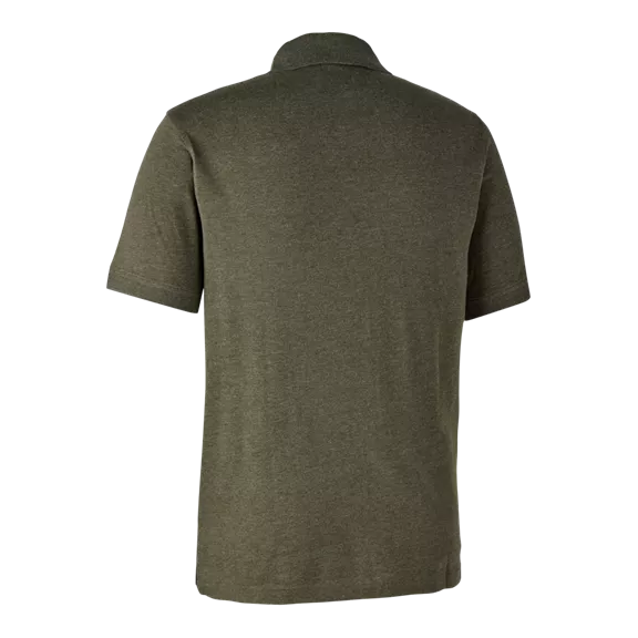Deerhunter Gunnar galléros póló, Adventure Green Melange, S
