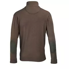Deerhunter Harrington Half-Zip férfi pulóver, Brown melange, XXL