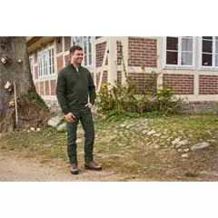 Deerhunter Harrington Half-Zip férfi pulóver, Forest ember melange, XXL
