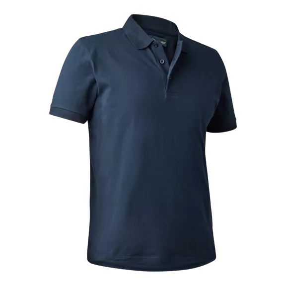 Deerhunter Harris galléros férfi póló, Dark Blue, S