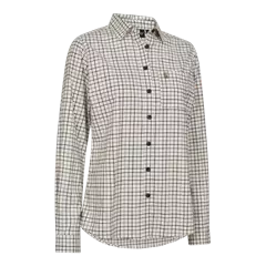 Deerhunter Lady Grace hosszú ujjú blúz, Beige Check, 38