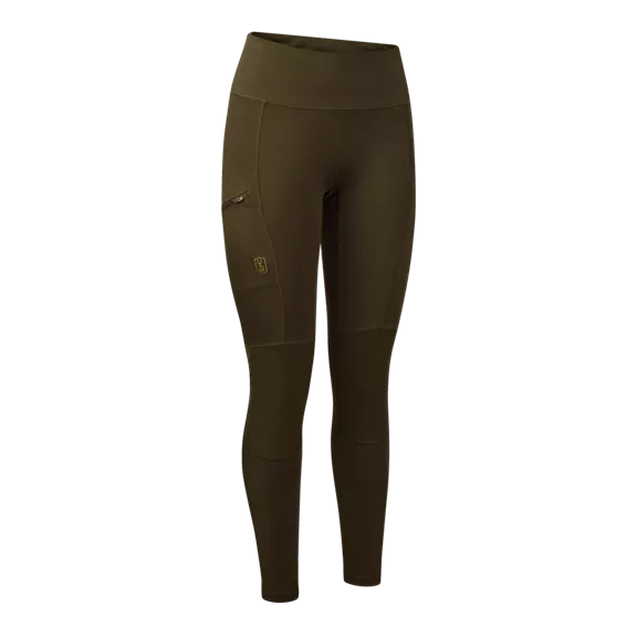 Deerhunter Lady Reinforced Tights, Art Green, 34