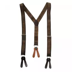 Deerhunter "Logo" gombos nadrágtartó, olajzöld