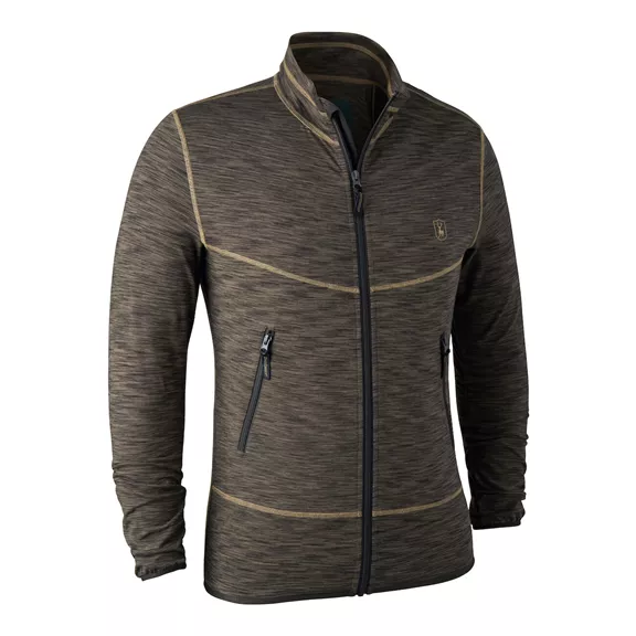 Deerhunter Norden Insulated Fleece dzseki, Brown Melange, M