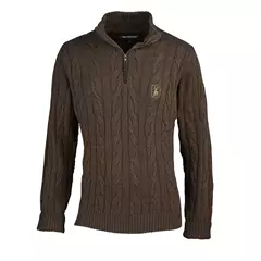 Deerhunter Randall Half-zip férfi pulóver, Art green, S