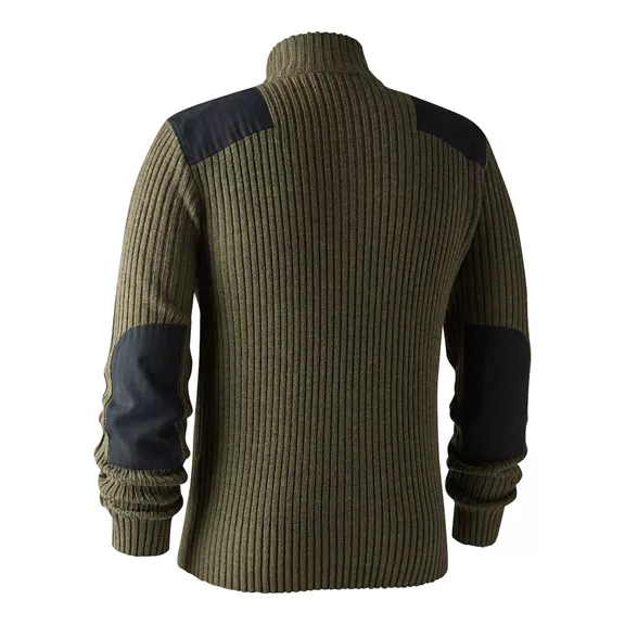 Deerhunter Rogaland kötött pulóver, Adventure Green Melange, S Deerhunter Rogaland kötött pulóver, Adventure Green Melange, S