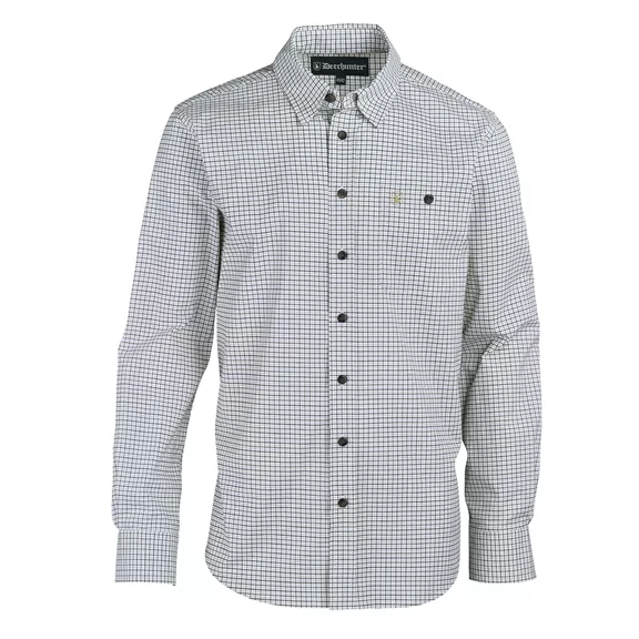 Deerhunter Samuel férfi hosszú ujjú ing, green check, 43/44