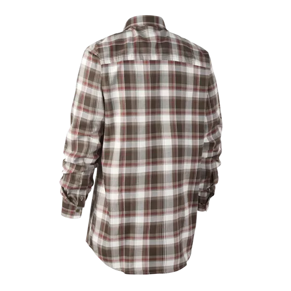 Deerhunter Silas hosszú ujjú férfi ing, Brown Check, 39/40