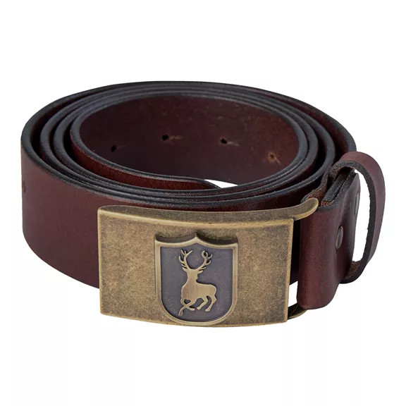 Deerhunter bőr öv, 115 cm cognac brown