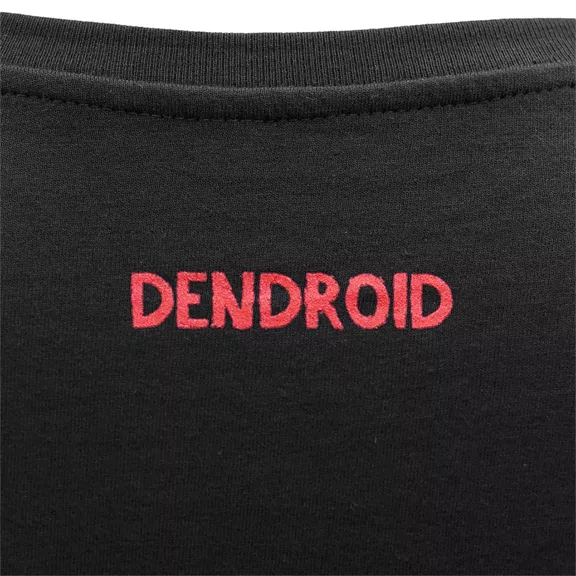 Dendroid Out-Line, férfi póló, fekete, S.