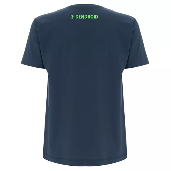 Dendroid Symmetree férfi póló, denim blue, S.