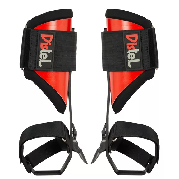 Distel Stahl Komfort acélkeretes mászóvas, tépőzáras hevederekkel, 44 mm, Maxi. 150 kg.