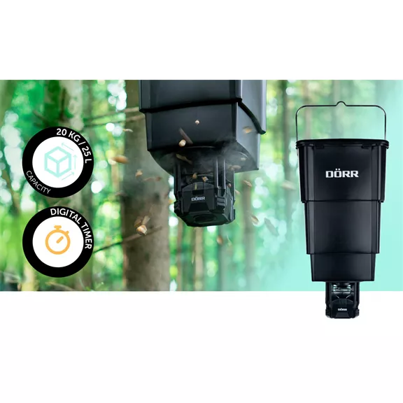 Dörr Compact automata etető, tartály nélkül