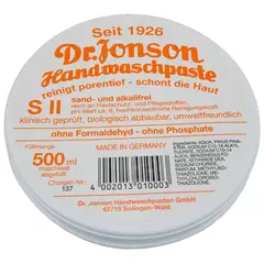 Dr. Johnson-féle kéztisztító krém 500 ml doboz Dr. Johnson-féle kéztisztító krém 500 ml doboz