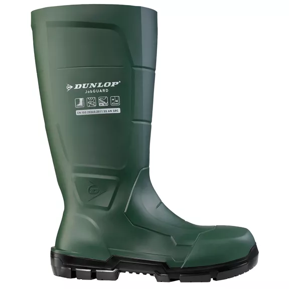Dunlop Acifort Jobguard S5 biztonsági férfi gumicsizma, olivgrün, 41
