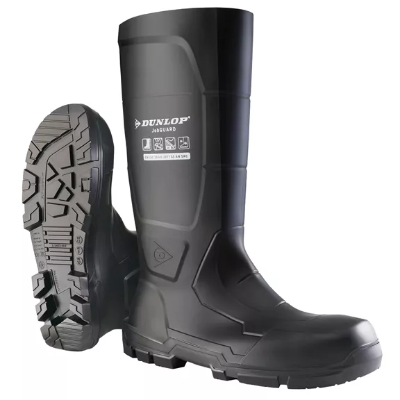 Dunlop Acifort Jobguard S5 biztonsági férfi gumicsizma, schwarz, 38