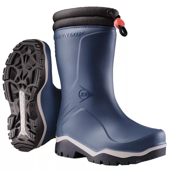 Dunlop Blizzard gyerek gumicsizma, kék, 33