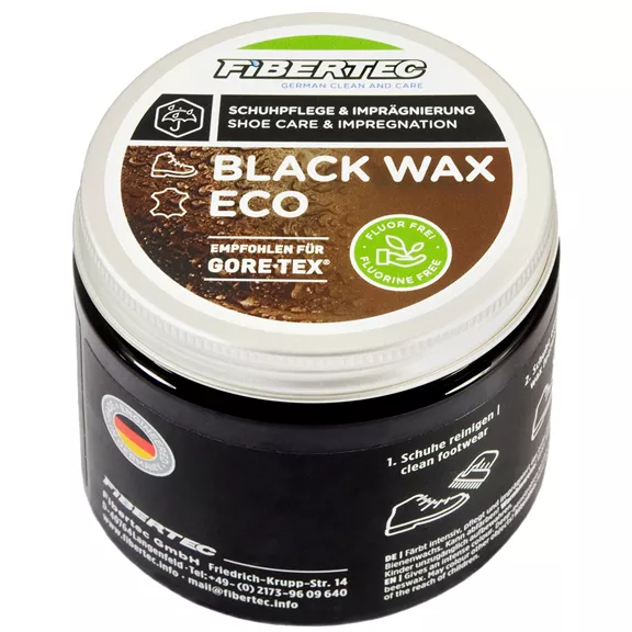 ECO méhviaszos cipő wax, fekete, 500 ml