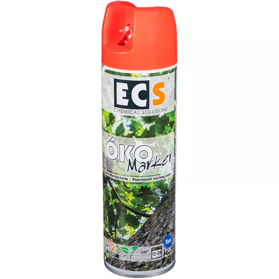 ECS Öko Marker fluoreszkáló jelölőfesték, neonpiros