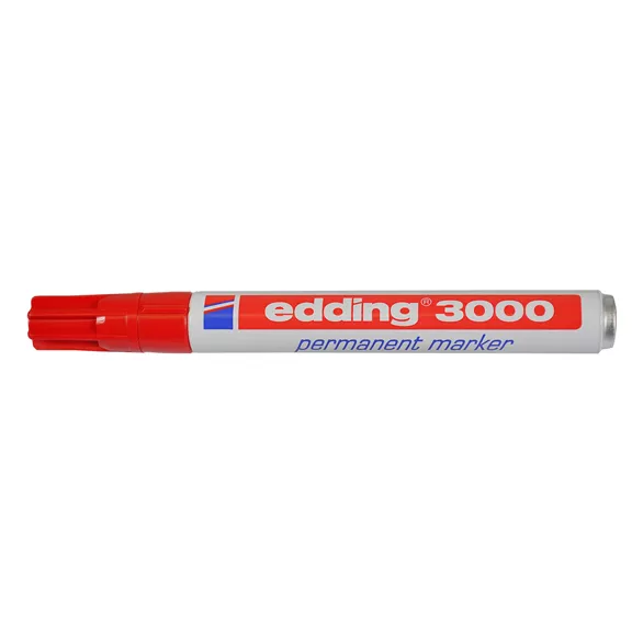 EDDING3000 speciális iron, piros