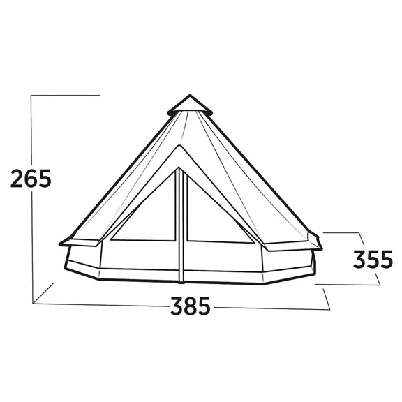 Easy Camp Vaulen Tipi fesztivál sátor