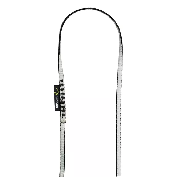 Edelrid Dyneema körheveder, 8mm, 240 cm, fekete/fehér