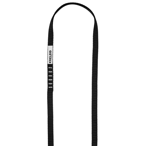 Edelrid Tech Web Sling körheveder, 12 mm, 90 cm., sötét szürke, 43 g.