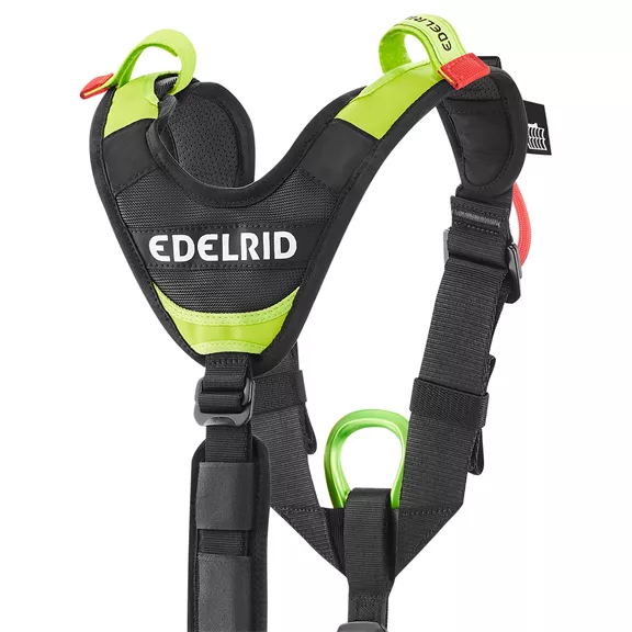 Edelrid Vector Chest Y vállpánt, méret 2. testmagasság 160 – 200 cm, mellkas kerület 80 – 120 cm.
