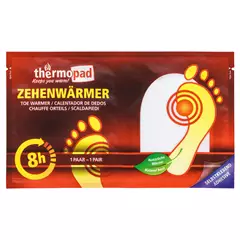 Egyszer használatos lábujj melegítő párna, 8 h