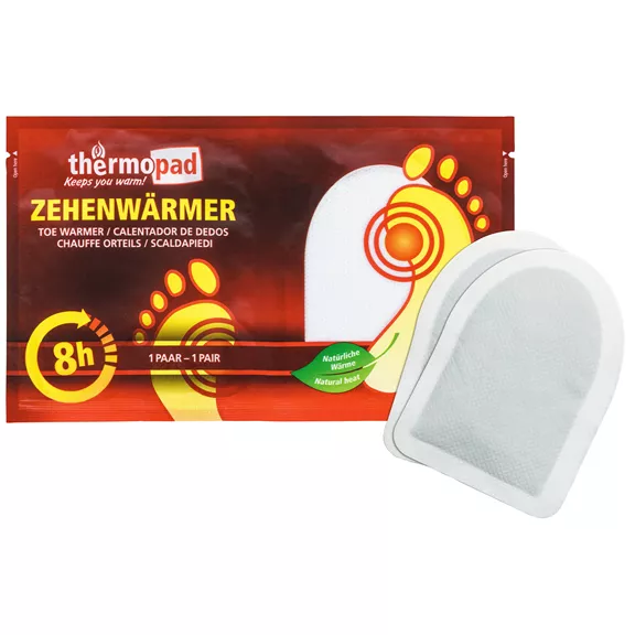 Egyszer használatos lábujj melegítő párna, 8 h