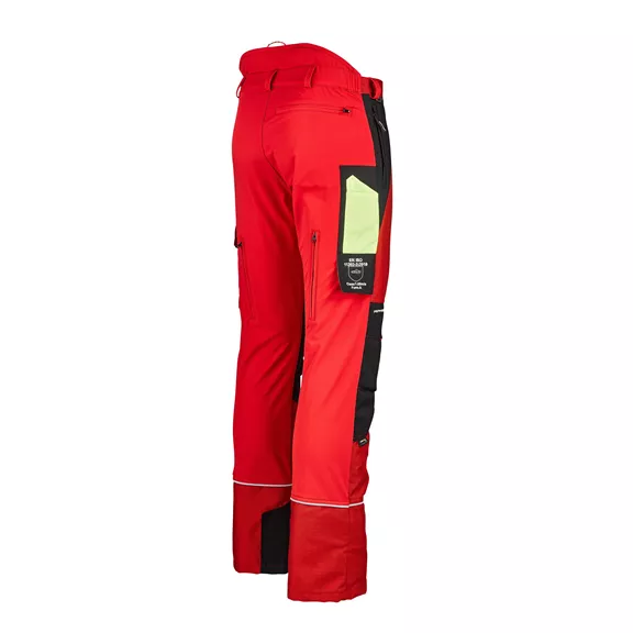 Elasztikus munkanadrág EXTREME, piros, XL, ÜL