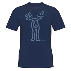 Elkline Rudölfchen gyerek póló, darknavy-ashblue, 140/146