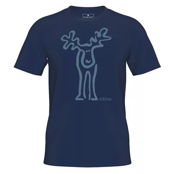 Elkline Rudölfchen gyerek póló, darknavy-ashblue, 152/158