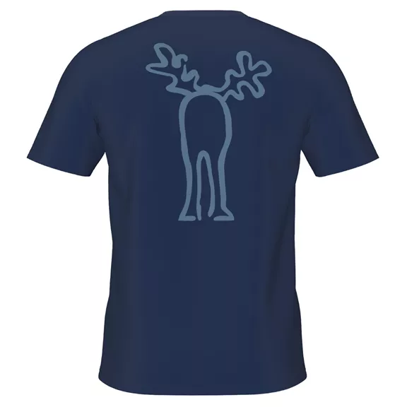Elkline Rudölfchen gyerek póló, darknavy-ashblue, 152/158