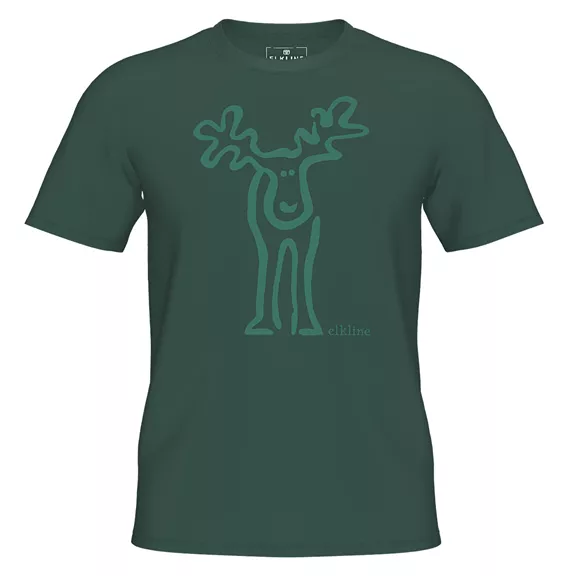 Elkline Rudölfchen gyerek póló, trekkinggreen-pine, 104/110