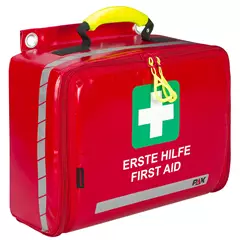 Mentős fali elsősegély felszerelés DIN 13169