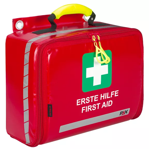 Mentős fali elsősegély felszerelés DIN 13169