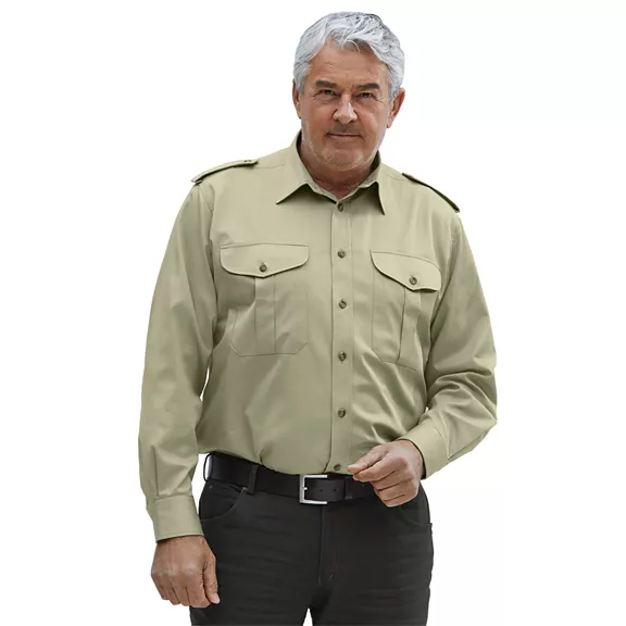 Erdész ing, nádszínű, hosszú ujjú, 43