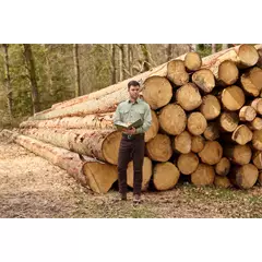 Erdész ing, nádszínű, hosszú ujjú, 43