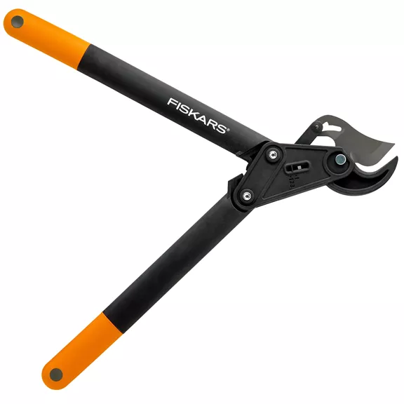 FISKARS Power Step ágvágó olló, üllős