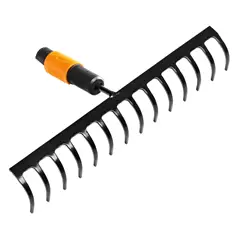 FISKARS QuikFit gereblye 14 fog, szélesség 36 cm, Súly 428 g
