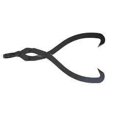 Fafogó horog, könnyített 0,8 to, 30 cm nysz.