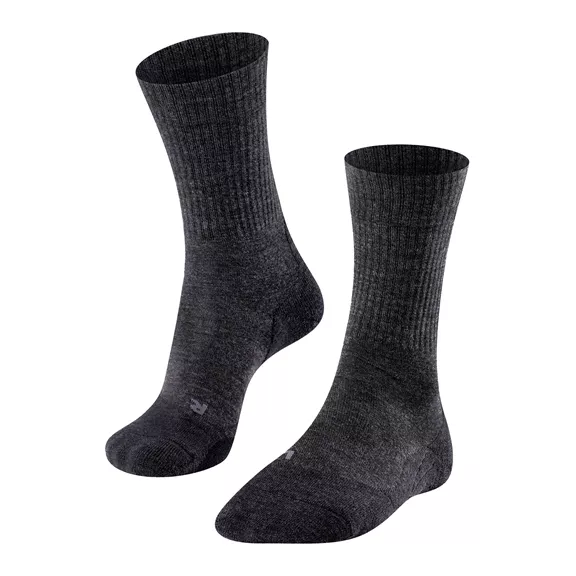 Falke női zokni TK2 Wool Women, smog, 39/40.